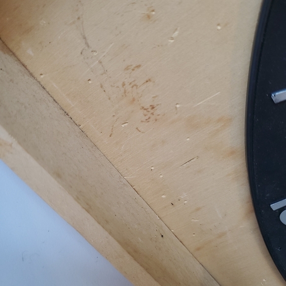 VTG Wooden Dart Board Cabinet The King Of Arms Darts Knights Crest 19.5x15.5 - Picture 10 of 14